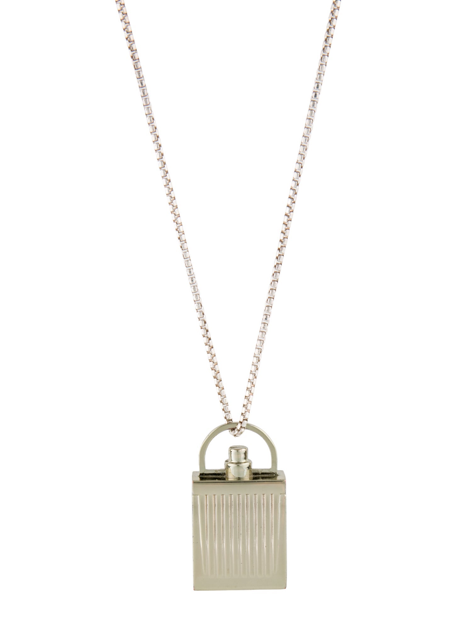 Chloé Perfume Bottle Pendant Necklace