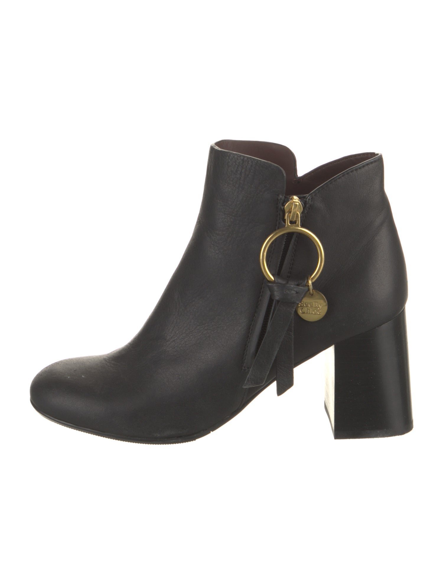 See by Chloé Louise Leather Boots