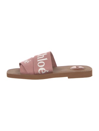 Chloé Canvas Printed Slides