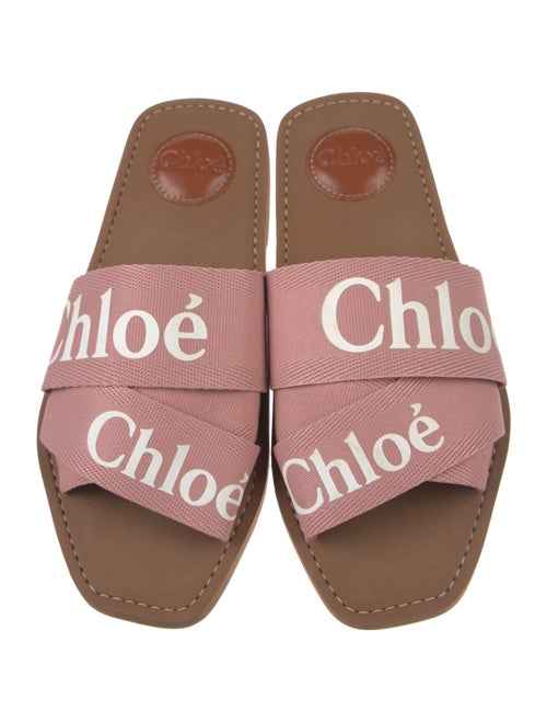 Chloé Canvas Printed Slides