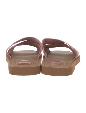 Chloé Canvas Printed Slides