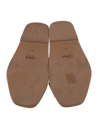 Chloé Canvas Printed Slides