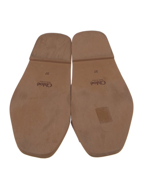 Chloé Canvas Printed Slides