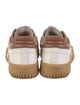 Chloé Leather Colorblock Pattern Sneakers