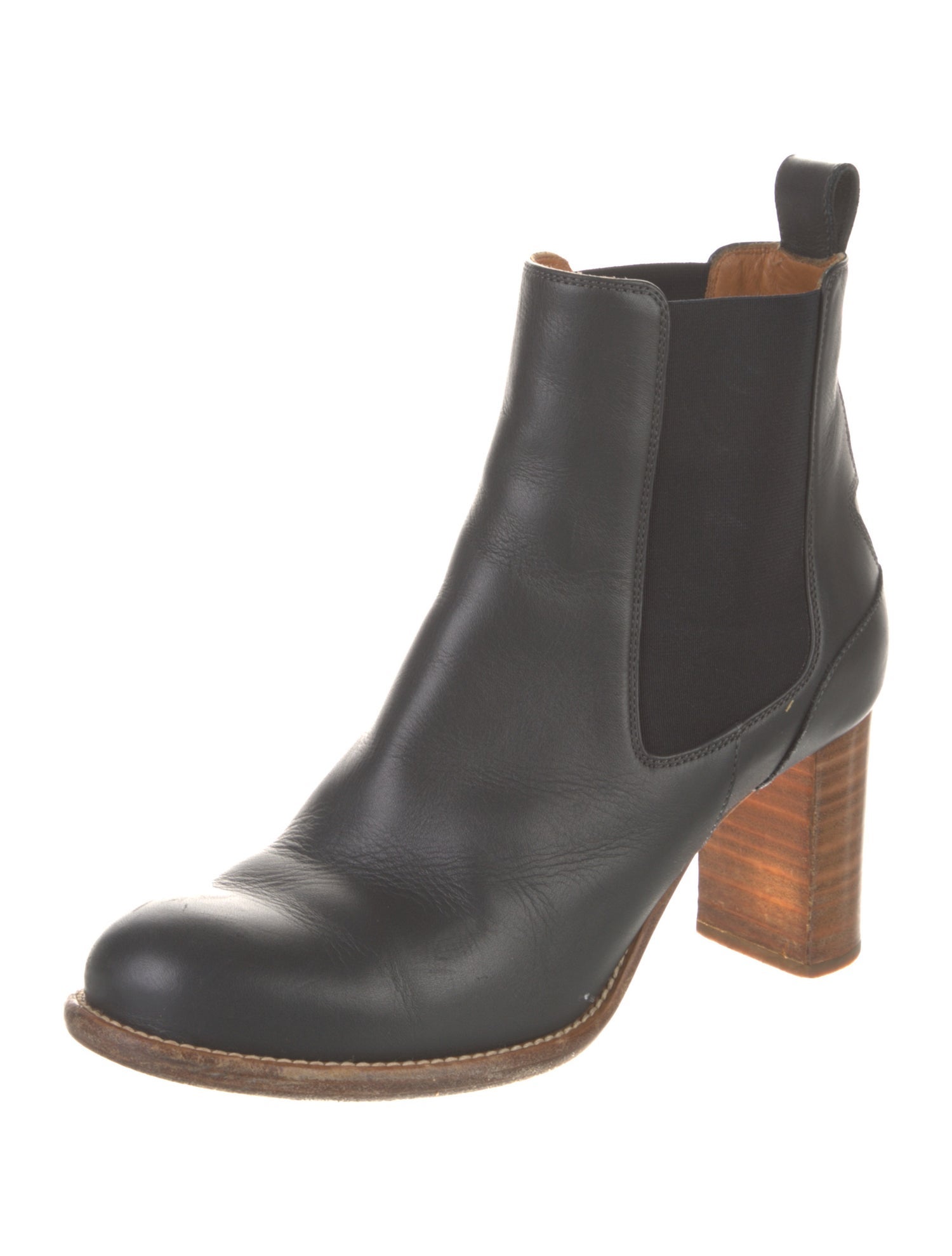 Chloé Leather Chelsea Boots