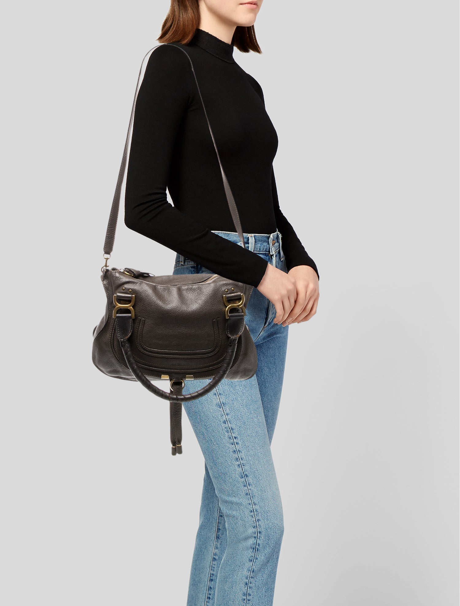 Chloé Leather Marcie