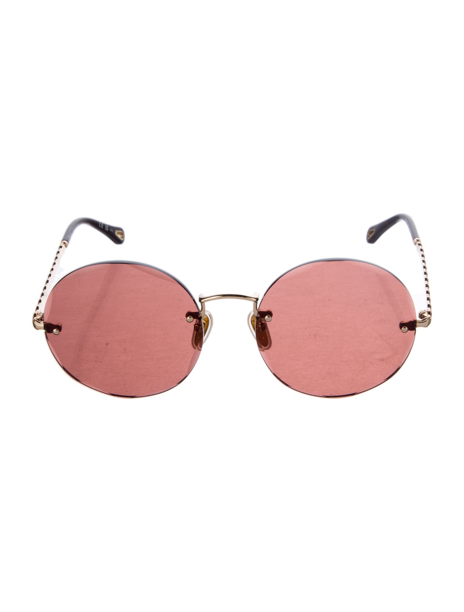 Chloé Round Tinted Sunglasses