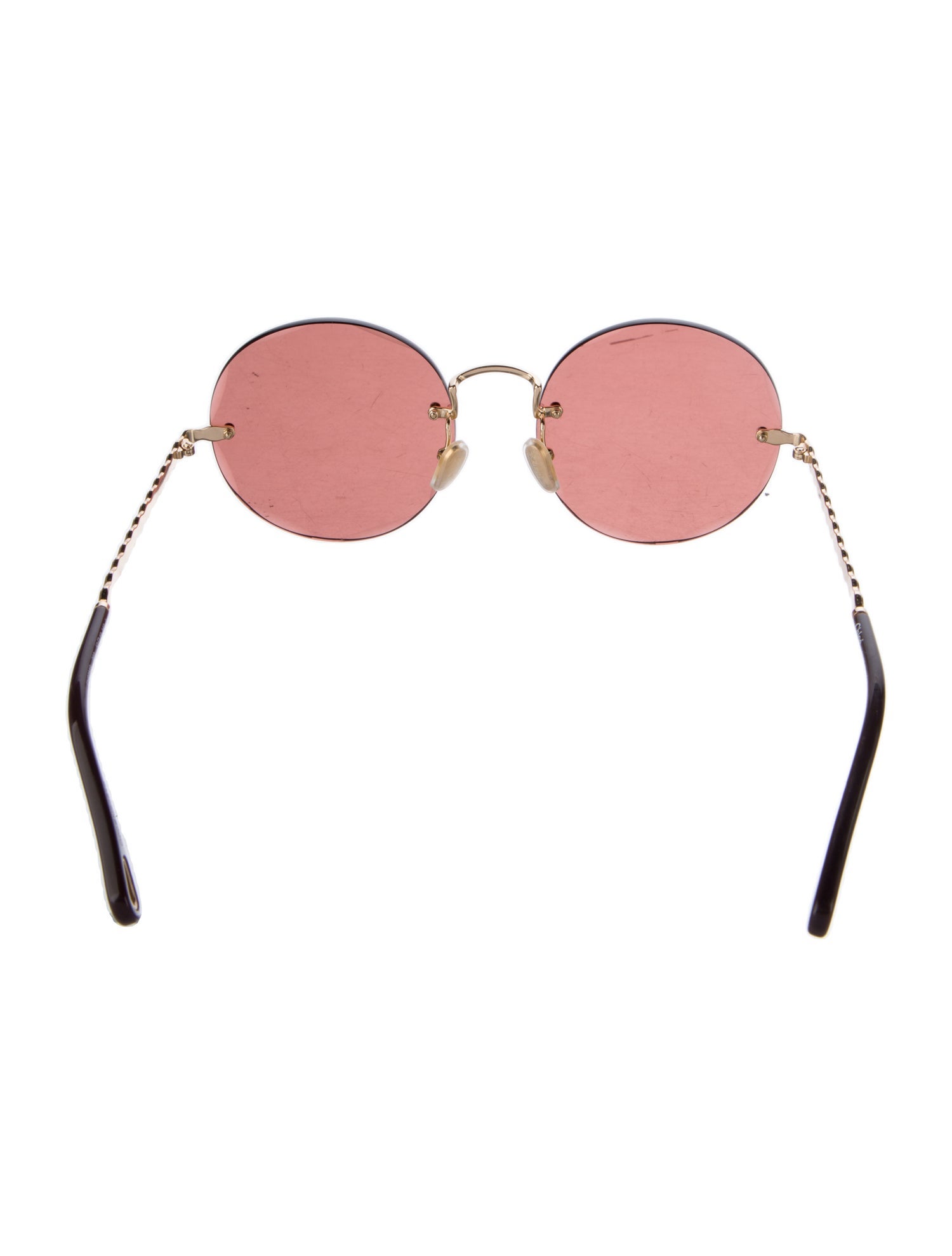 Chloé Round Tinted Sunglasses