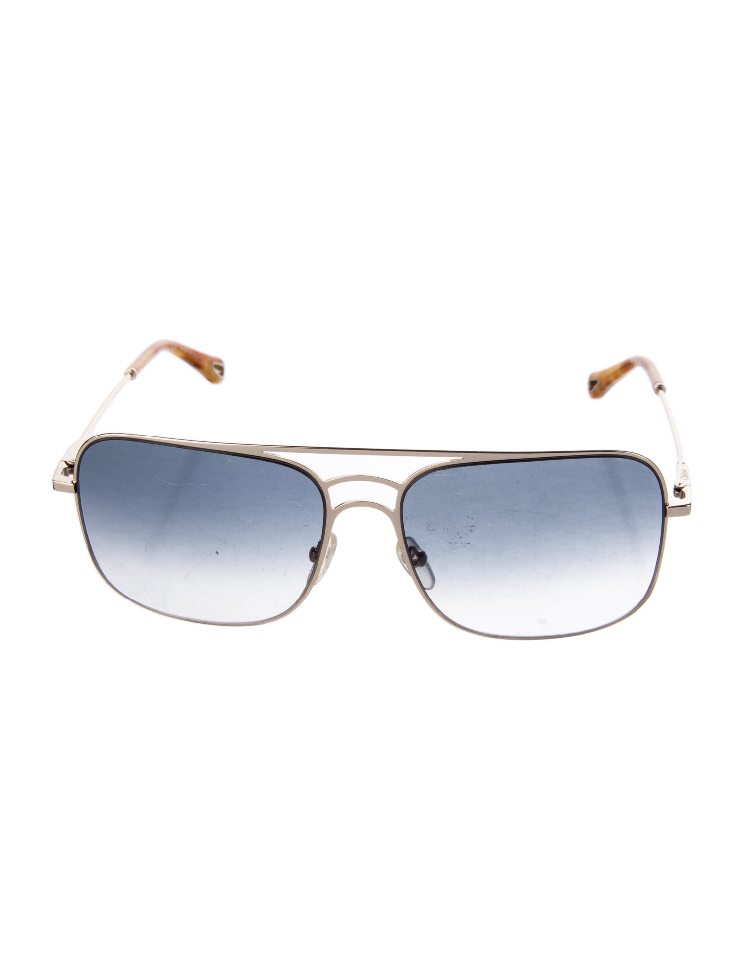 Chloé Aviator Gradient Sunglasses