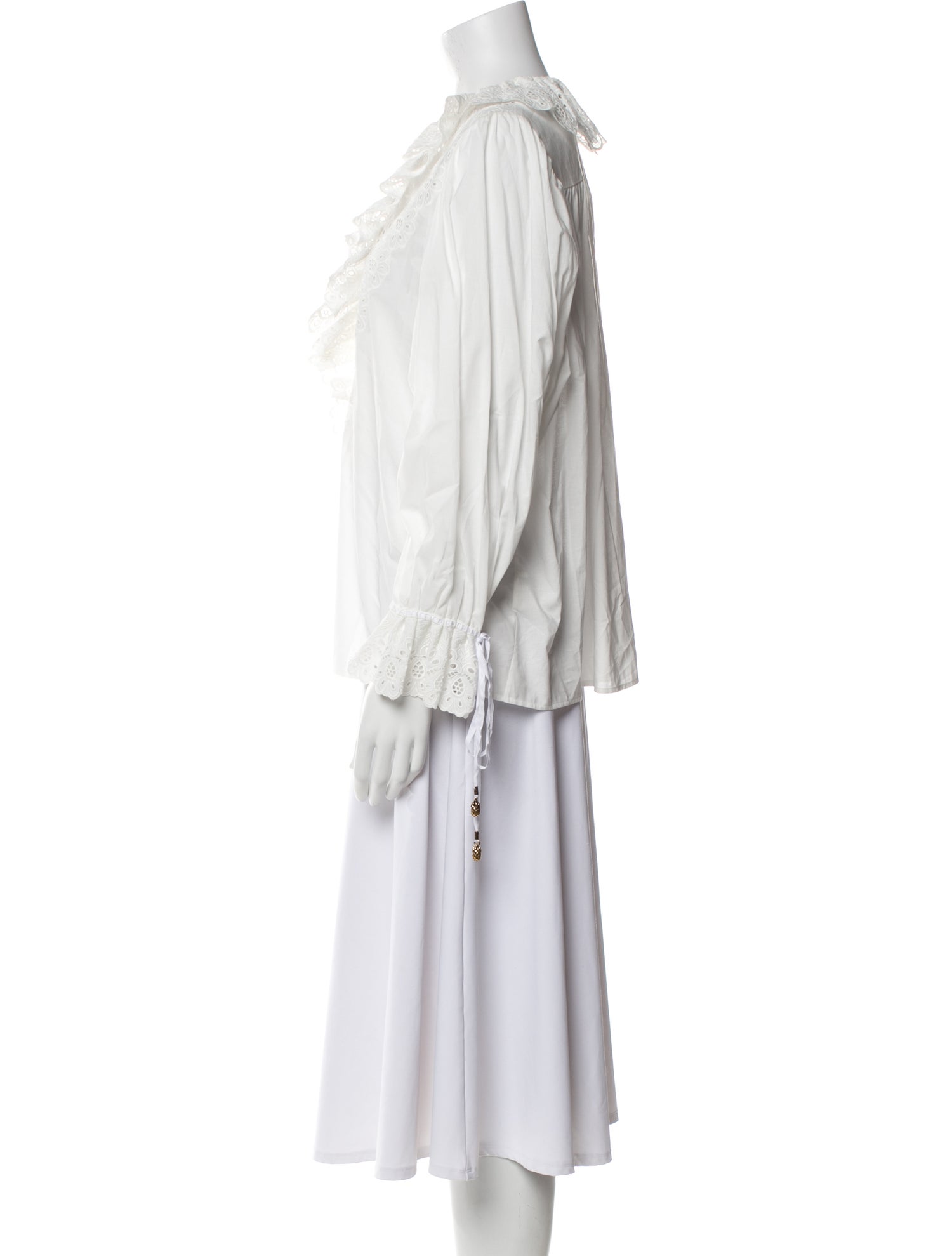 Chloé V-Neck Long Sleeve Tunic