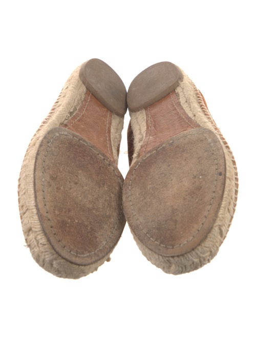 Chloé Suede Scalloped Accent Espadrilles