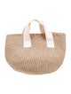 Chloé Raffia Top Handle Bag