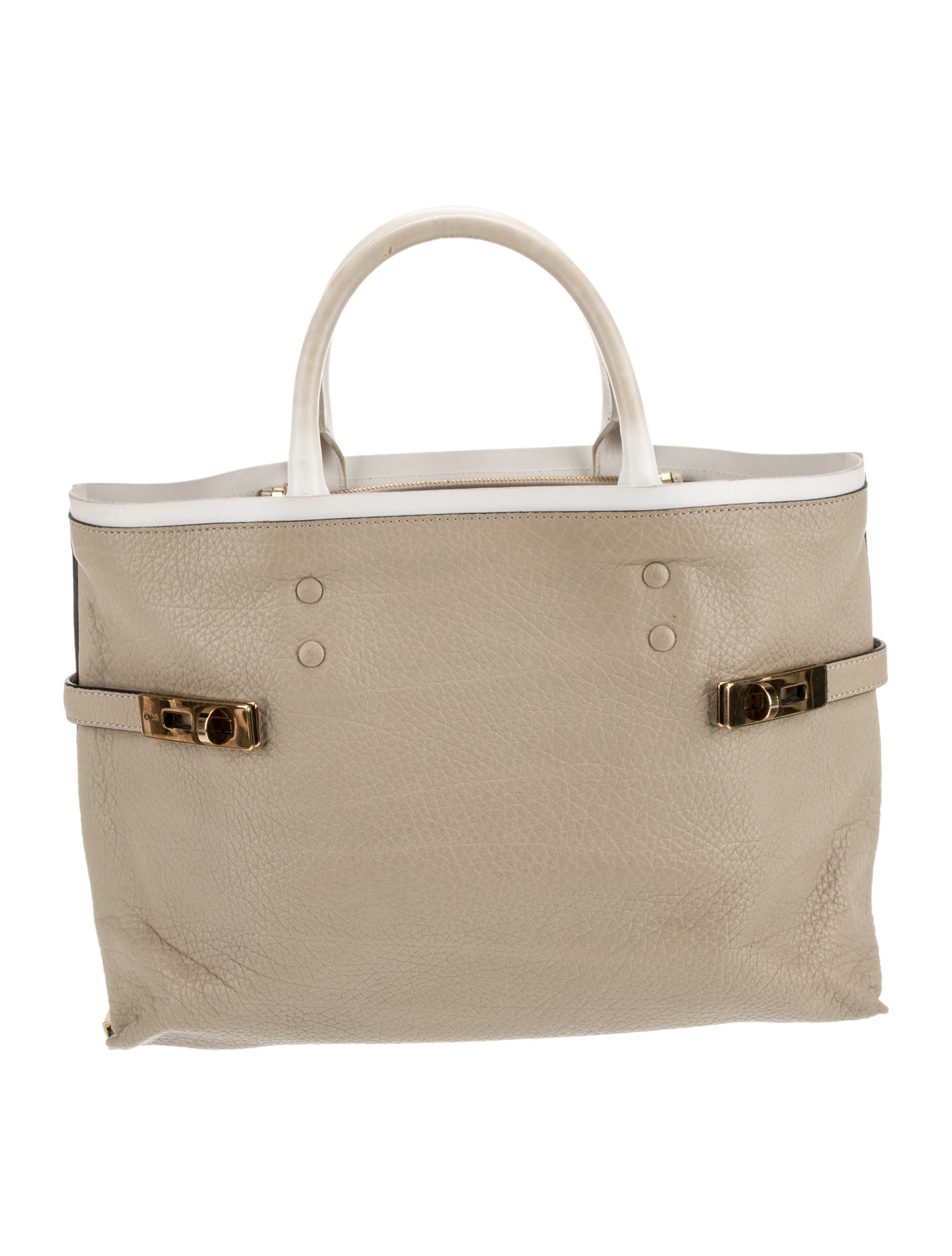 Chloé Leather Top Handle Bag