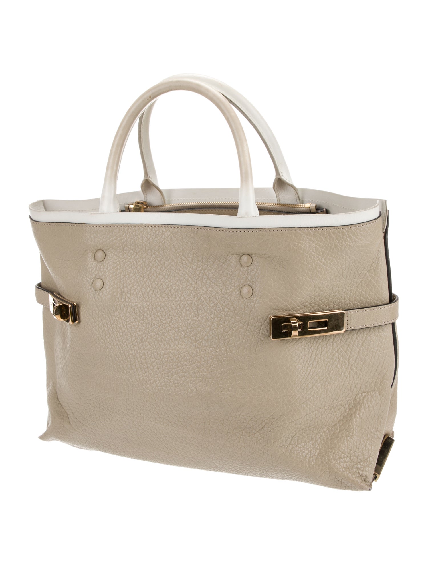 Chloé Leather Top Handle Bag