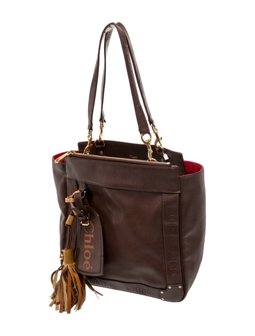 Chloé Leather Eden Tote Vintage
