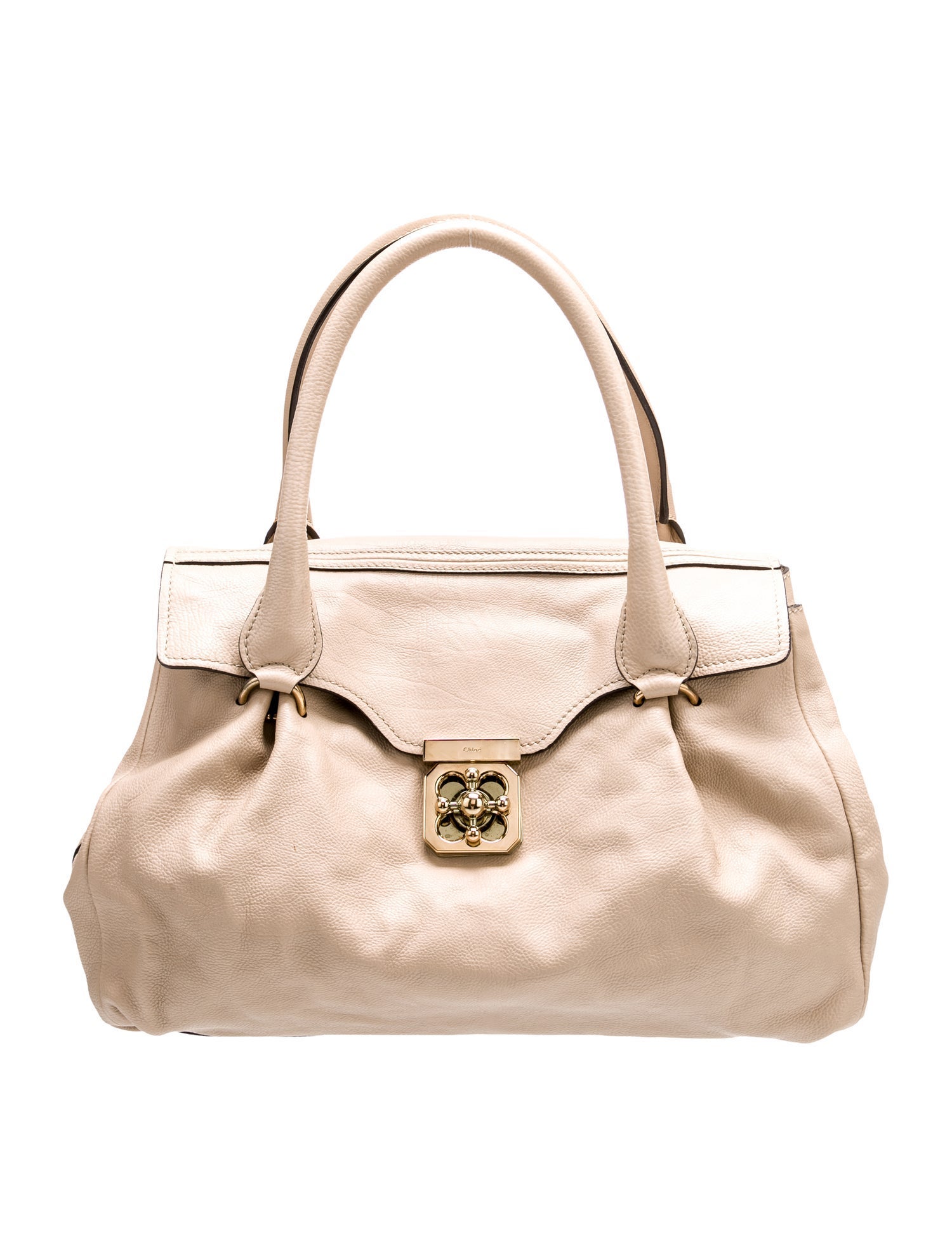 Chloé Leather Top Handle Bag