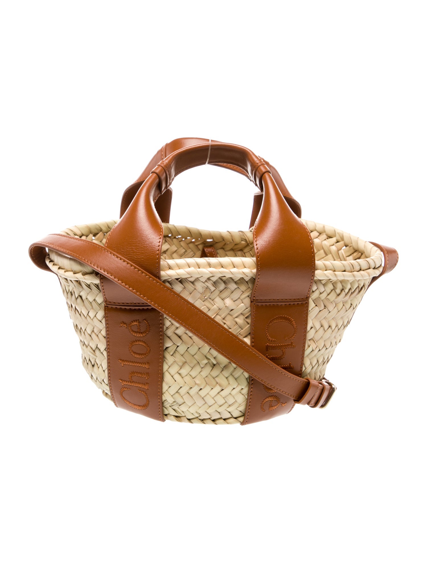 Chloé Straw Top Handle Bag