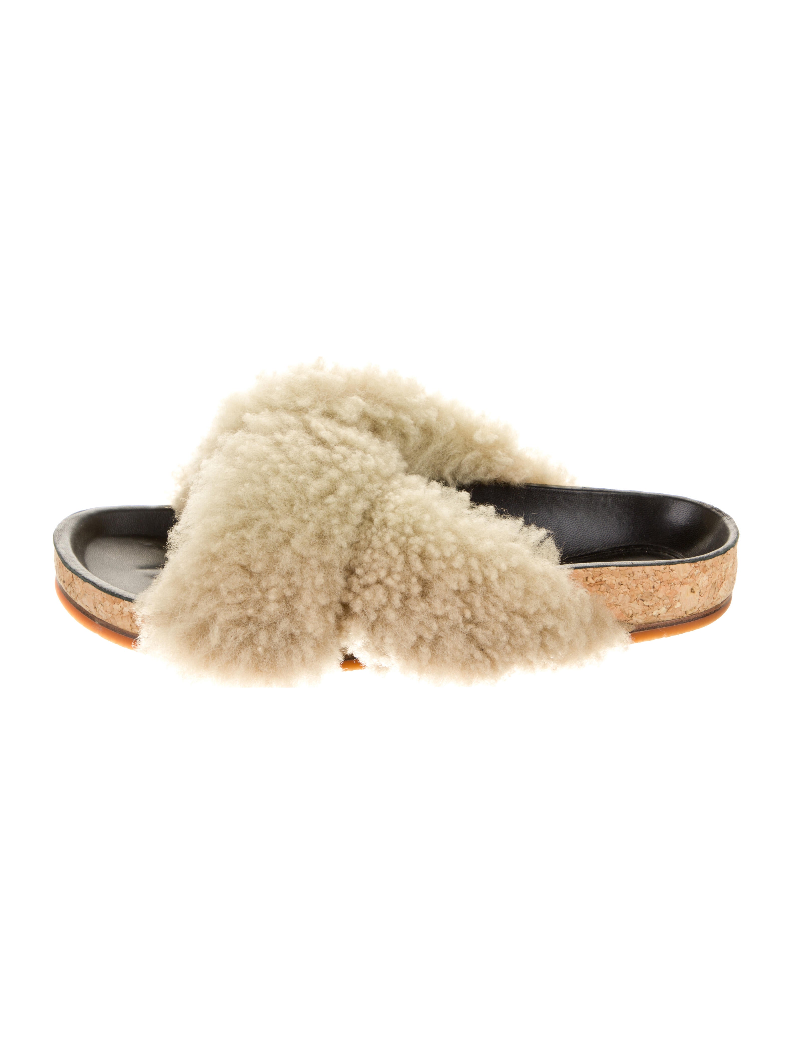 Chloé Shearling Espadrilles