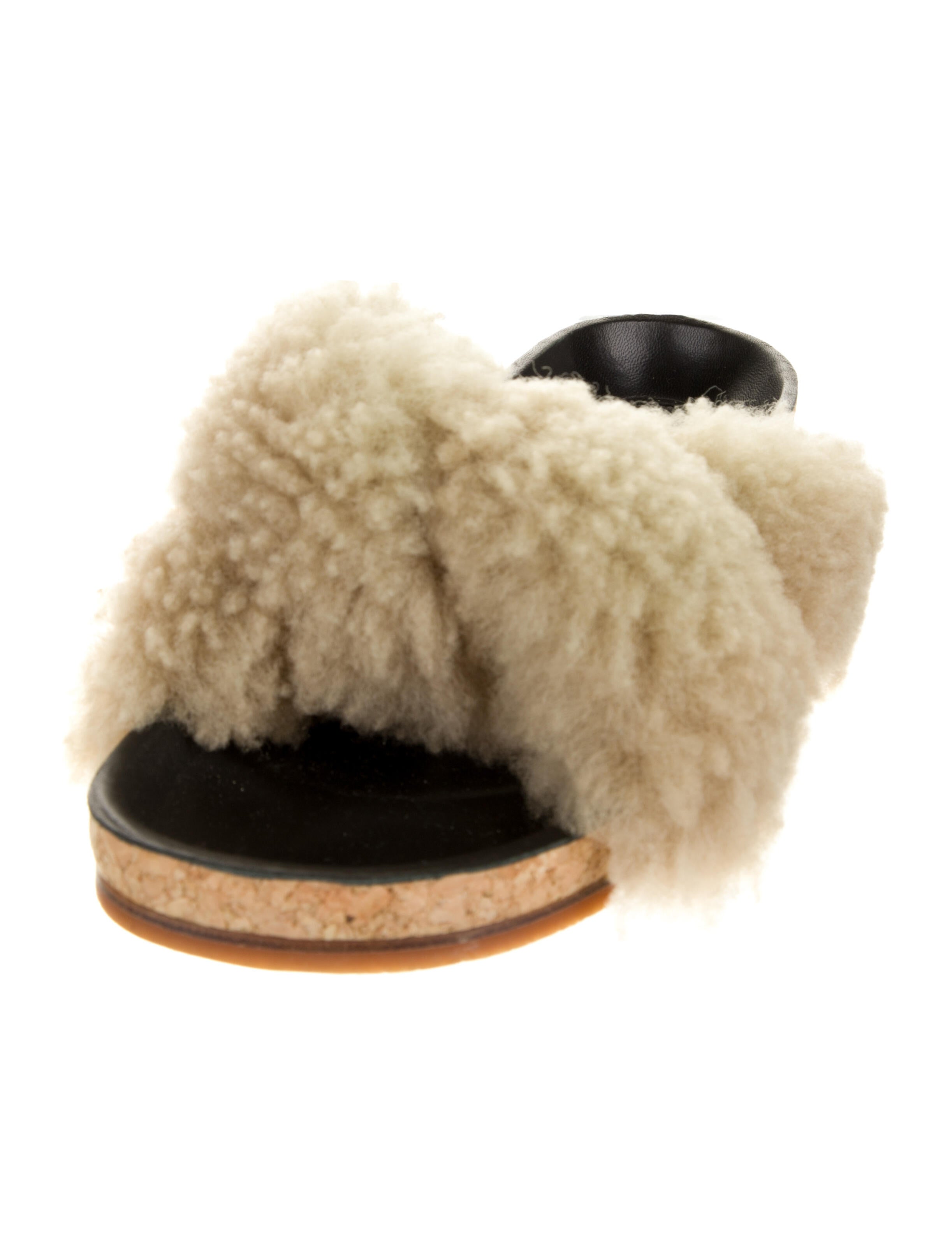 Chloé Shearling Espadrilles