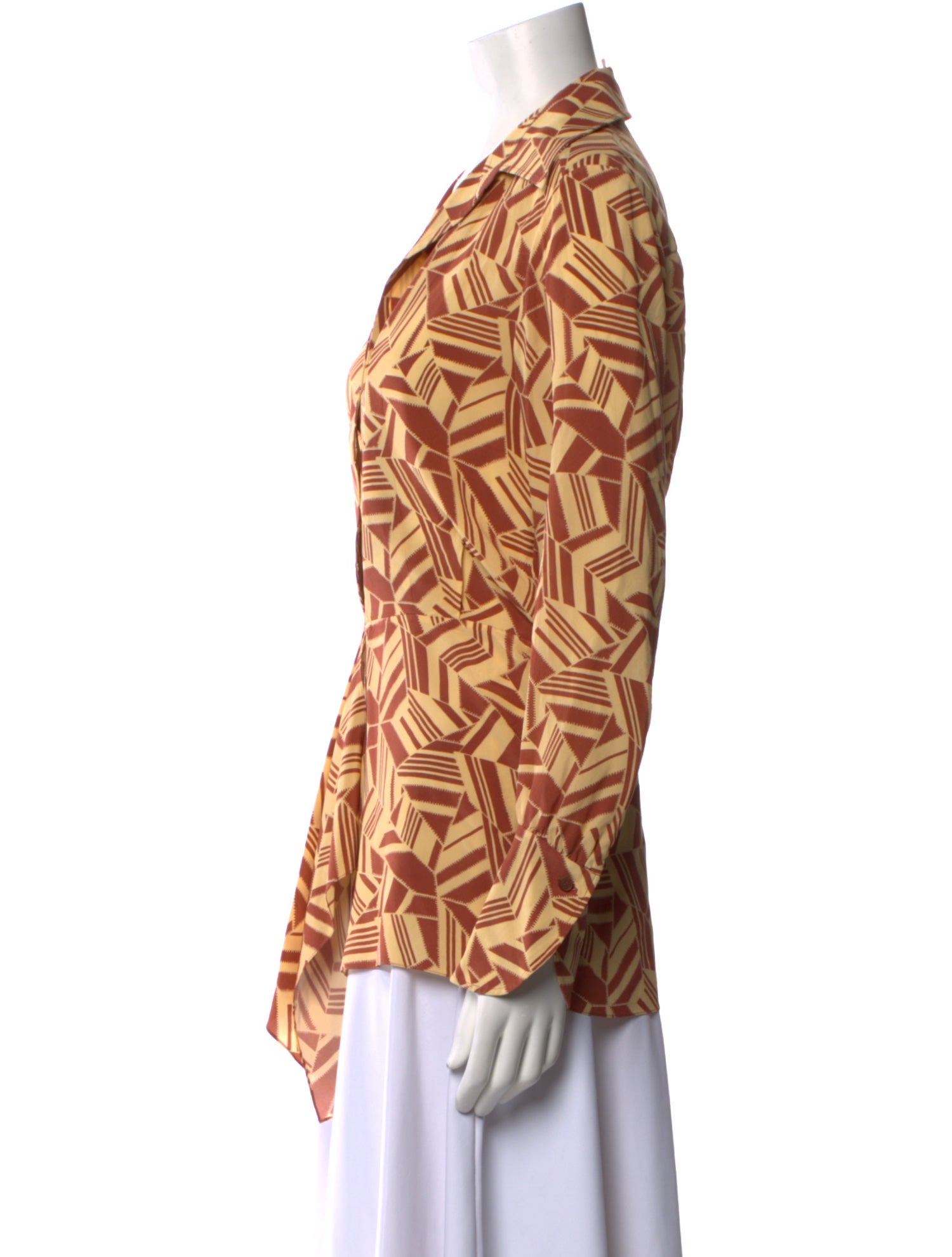 Chloé Silk Printed Blouse