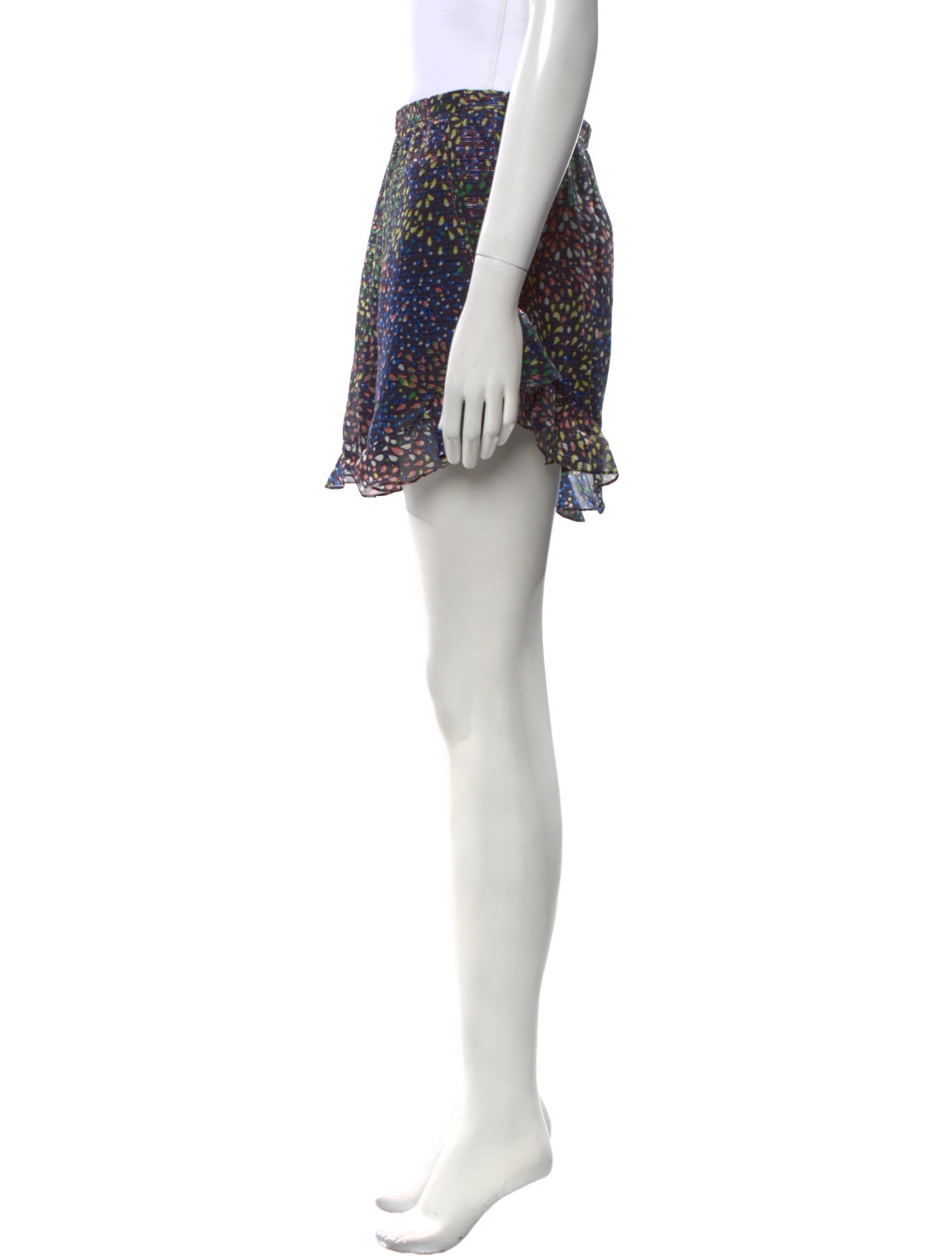 Chloé Floral Print Mini Shorts