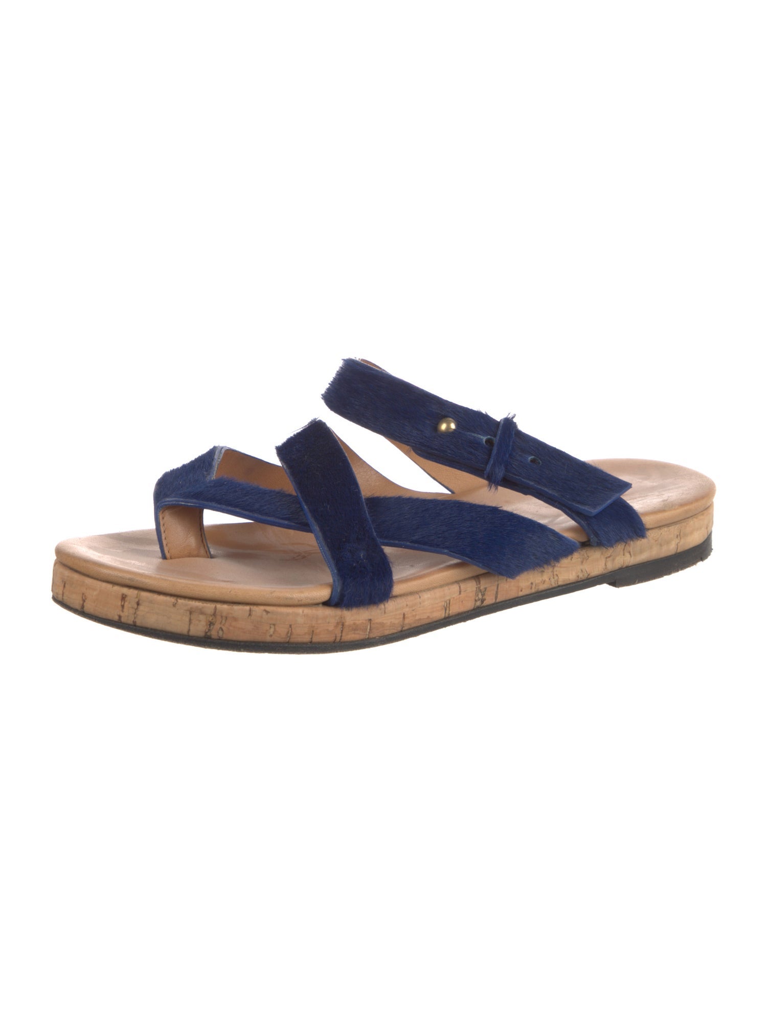 Chloé Ponyhair Slides