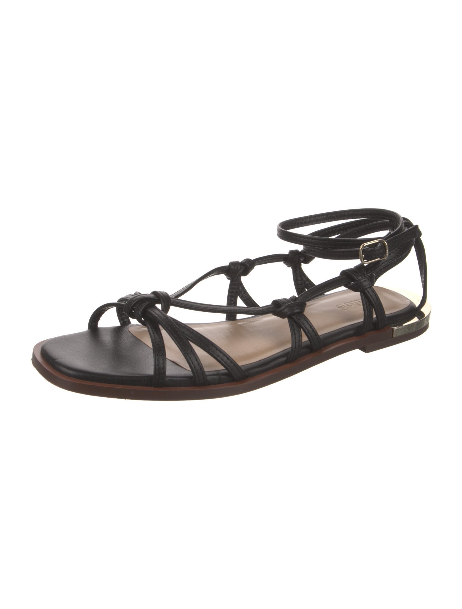 Chloé Leather Gladiator Sandals
