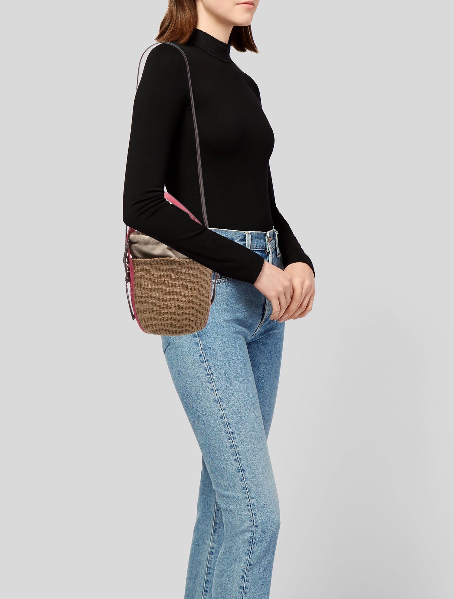 Chloe x Mifuko Raffia Bucket Bag