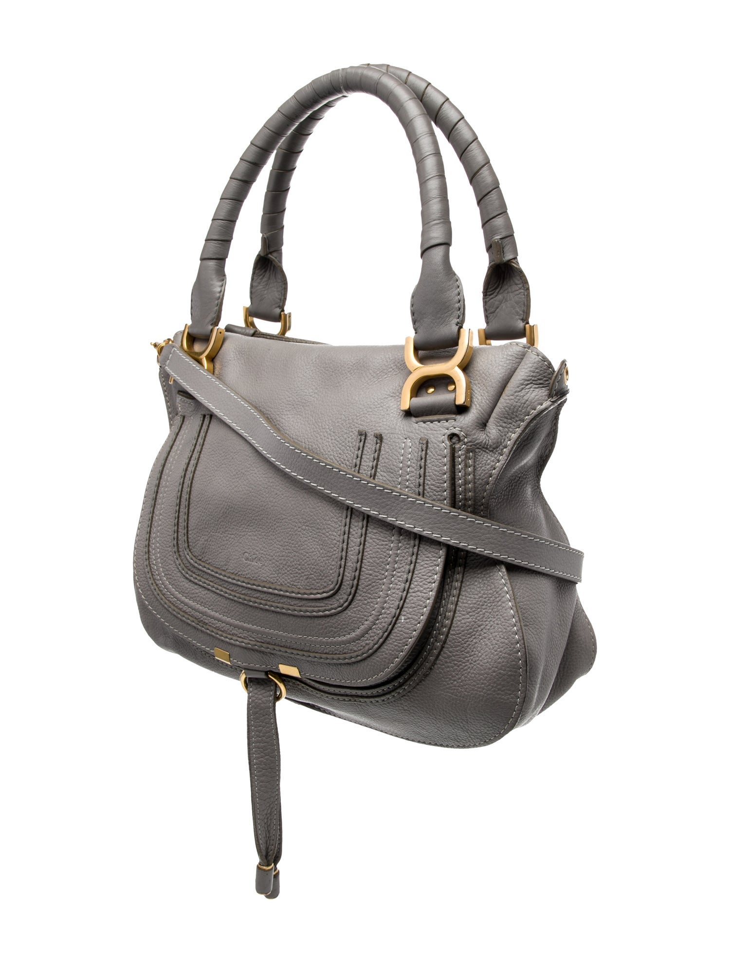 Chloé Leather Top Handle Bag