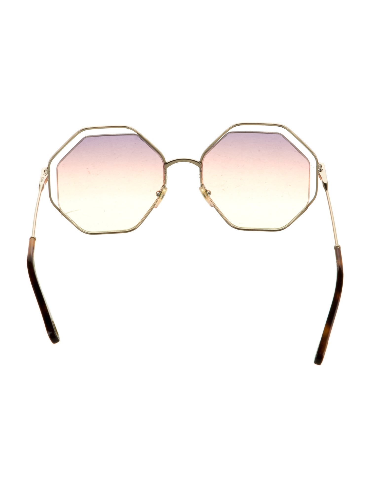 Chloé Oversize Mirrored Sunglasses
