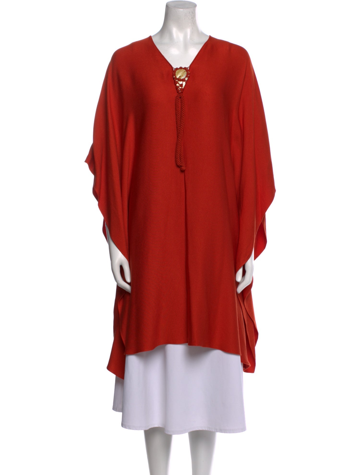 Chloé Silk V-Neck Sweater