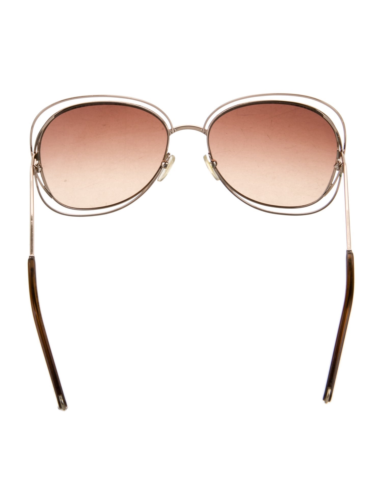 Chloé Oversize Gradient Sunglasses