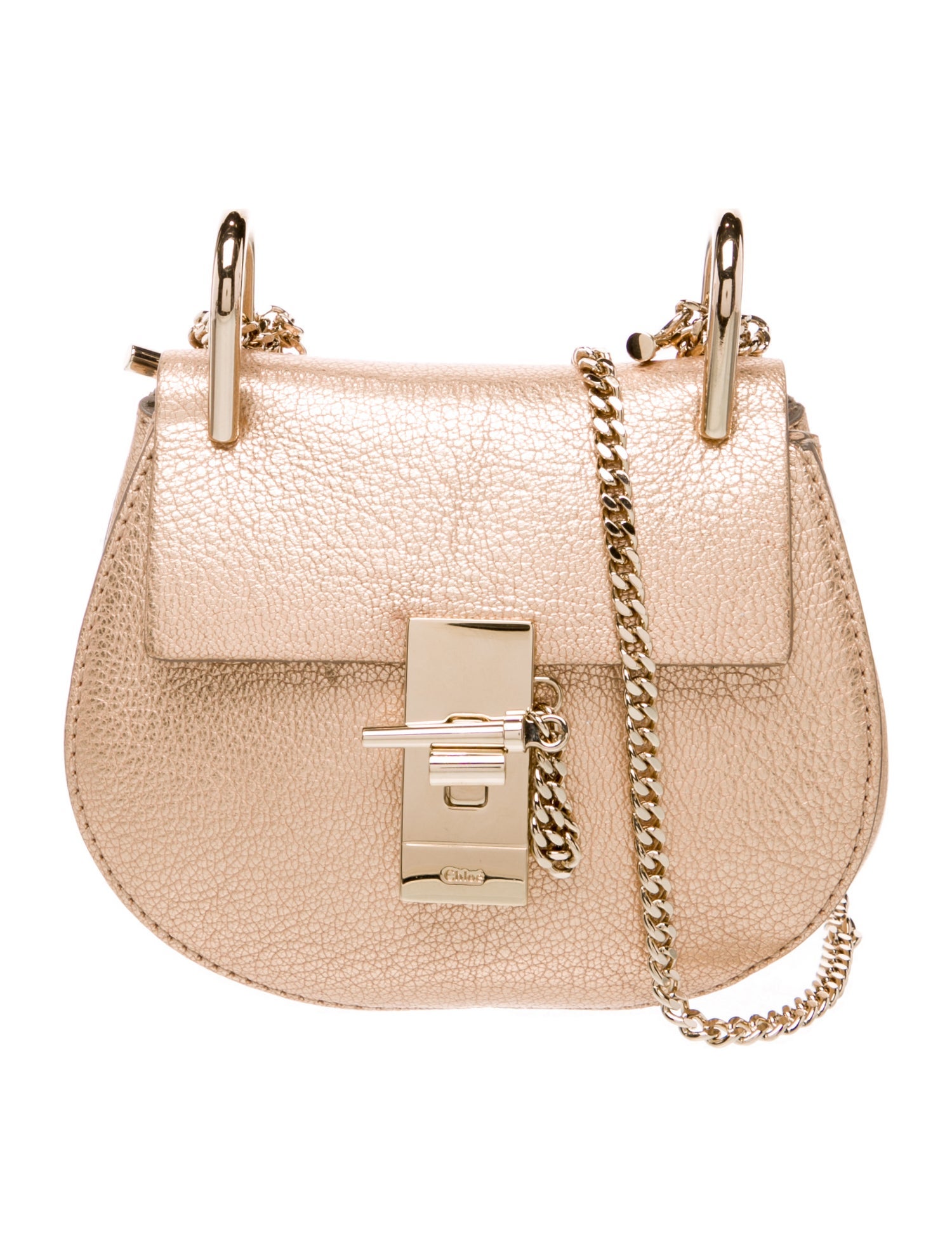 Chloé Leather Chloe Drew Shoulder Bag w/ Tags