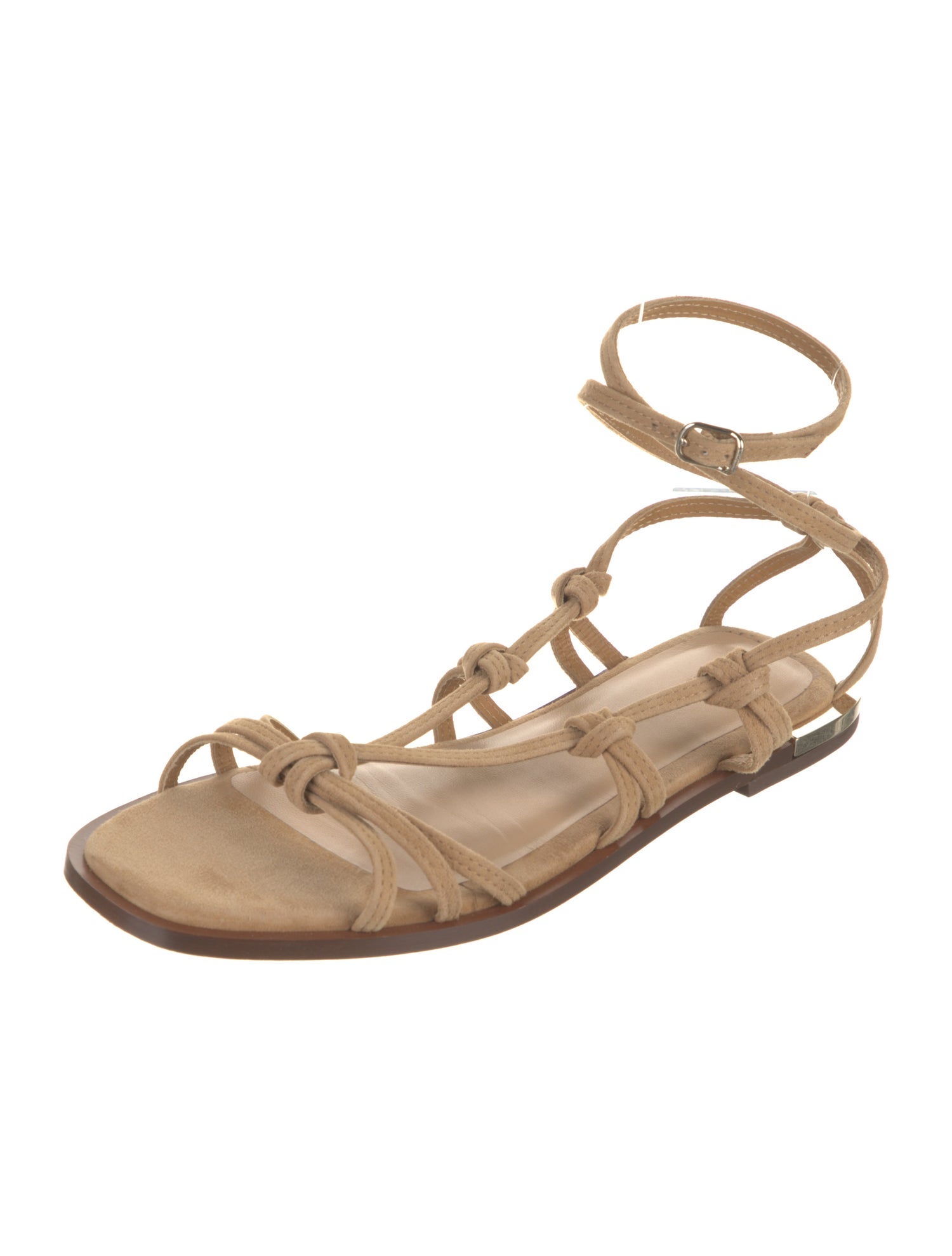 Chloé Suede Gladiator Sandals