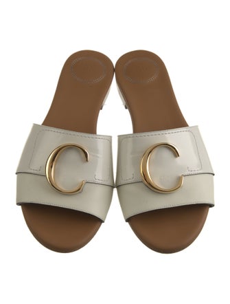 Chloé Leather Slides