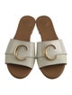 Chloé Leather Slides