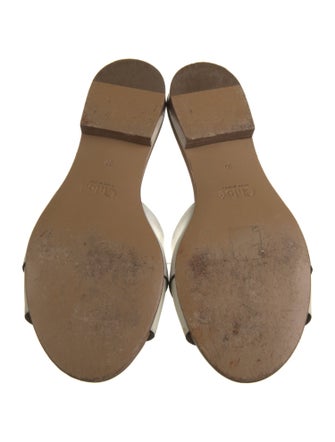 Chloé Leather Slides