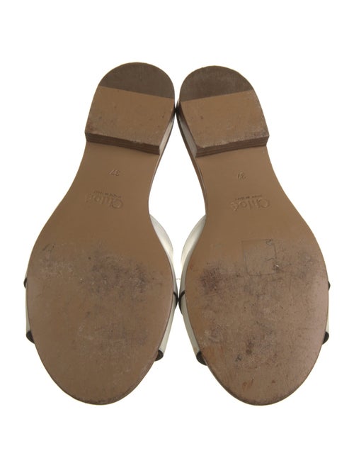 Chloé Leather Slides