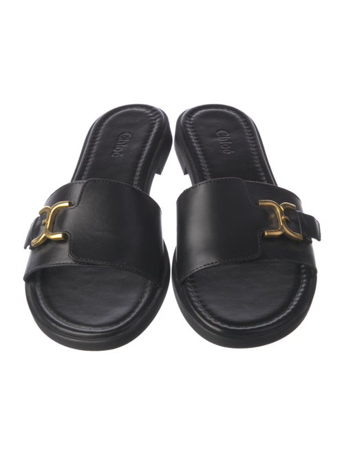 Chloé Leather Slides
