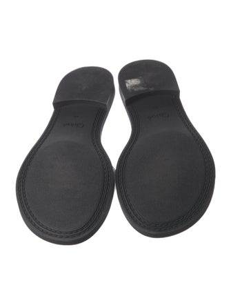 Chloé Leather Slides