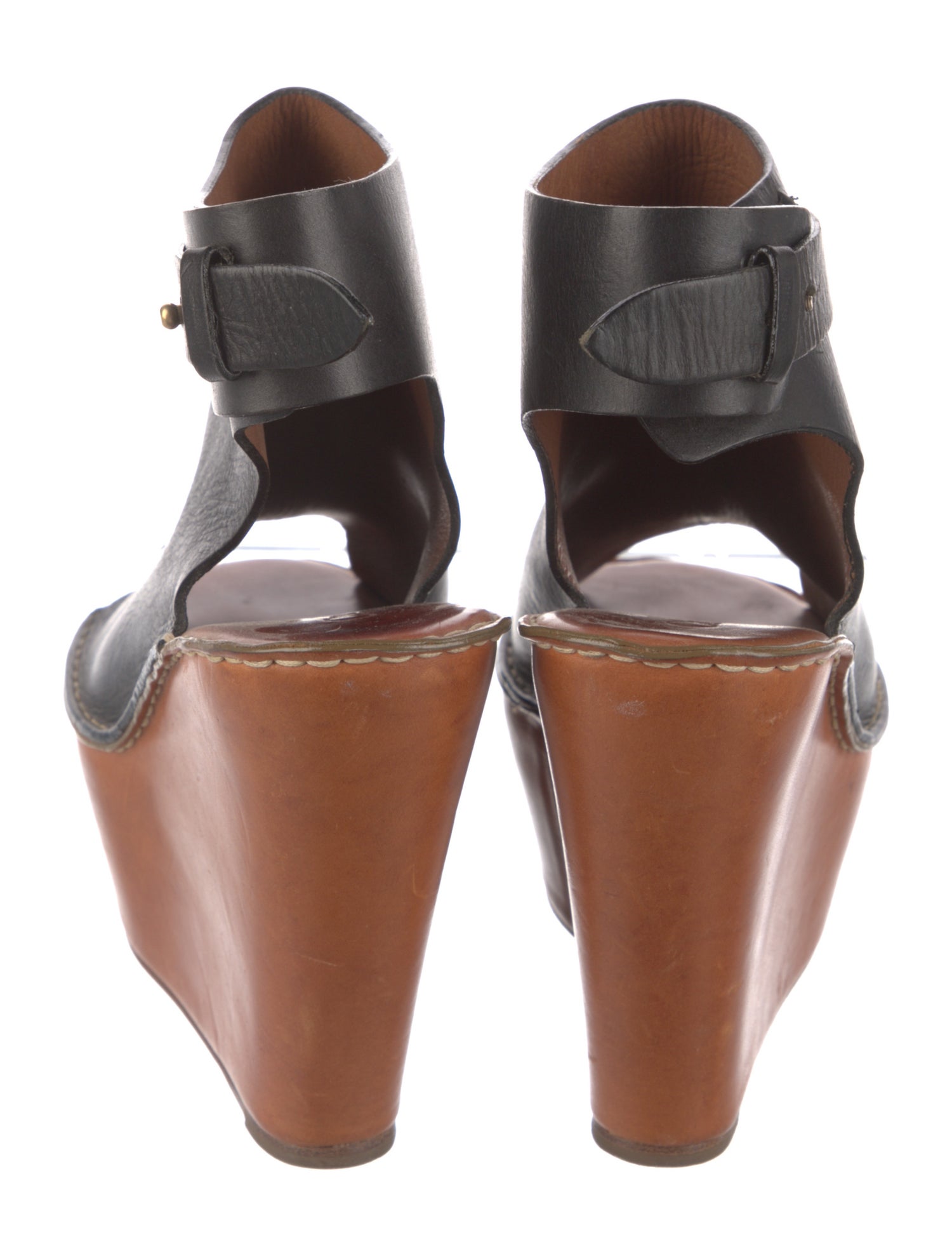 Chloé Leather Slingback Sandals