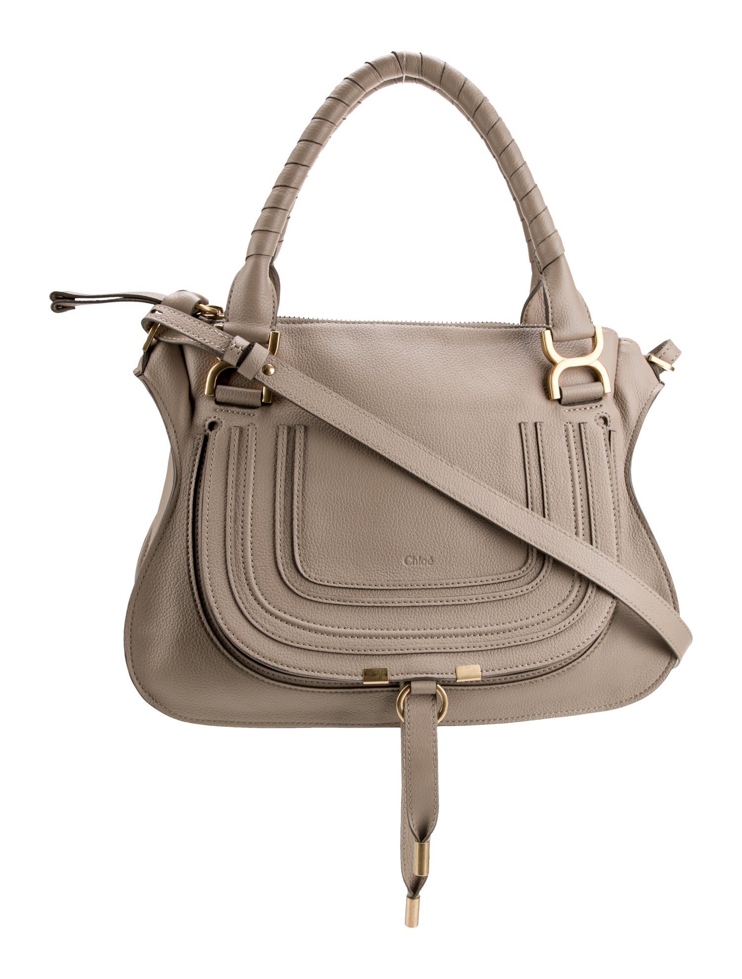Chloé Leather Marcie Hobo Medium