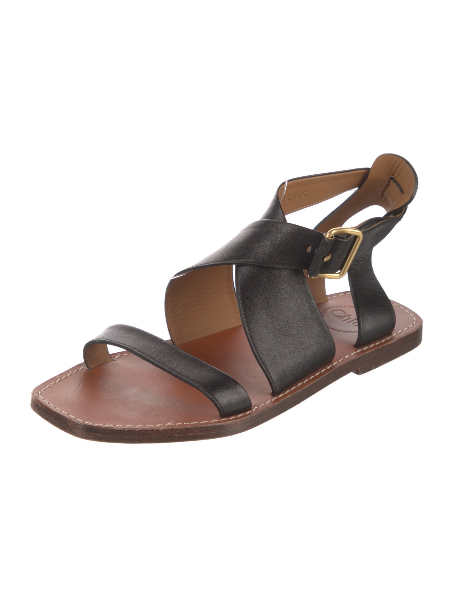 Chloé Leather Gladiator Sandals