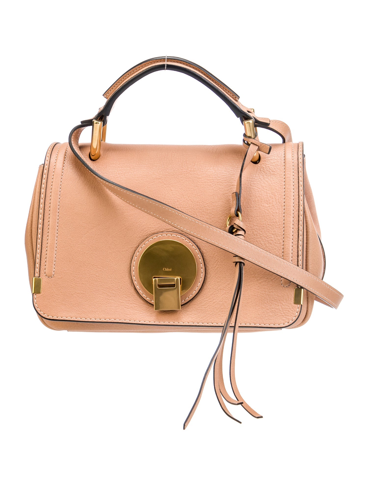Chloé Leather Top Handle Bag