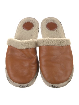 Chloé Leather Printed Espadrilles