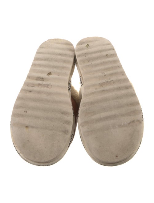 Chloé Leather Printed Espadrilles