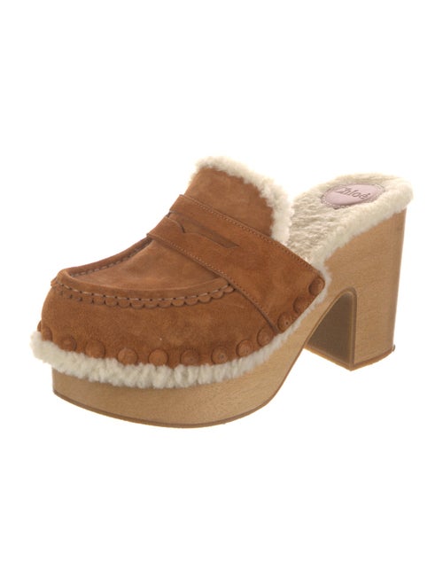 Chloé Suede Mules