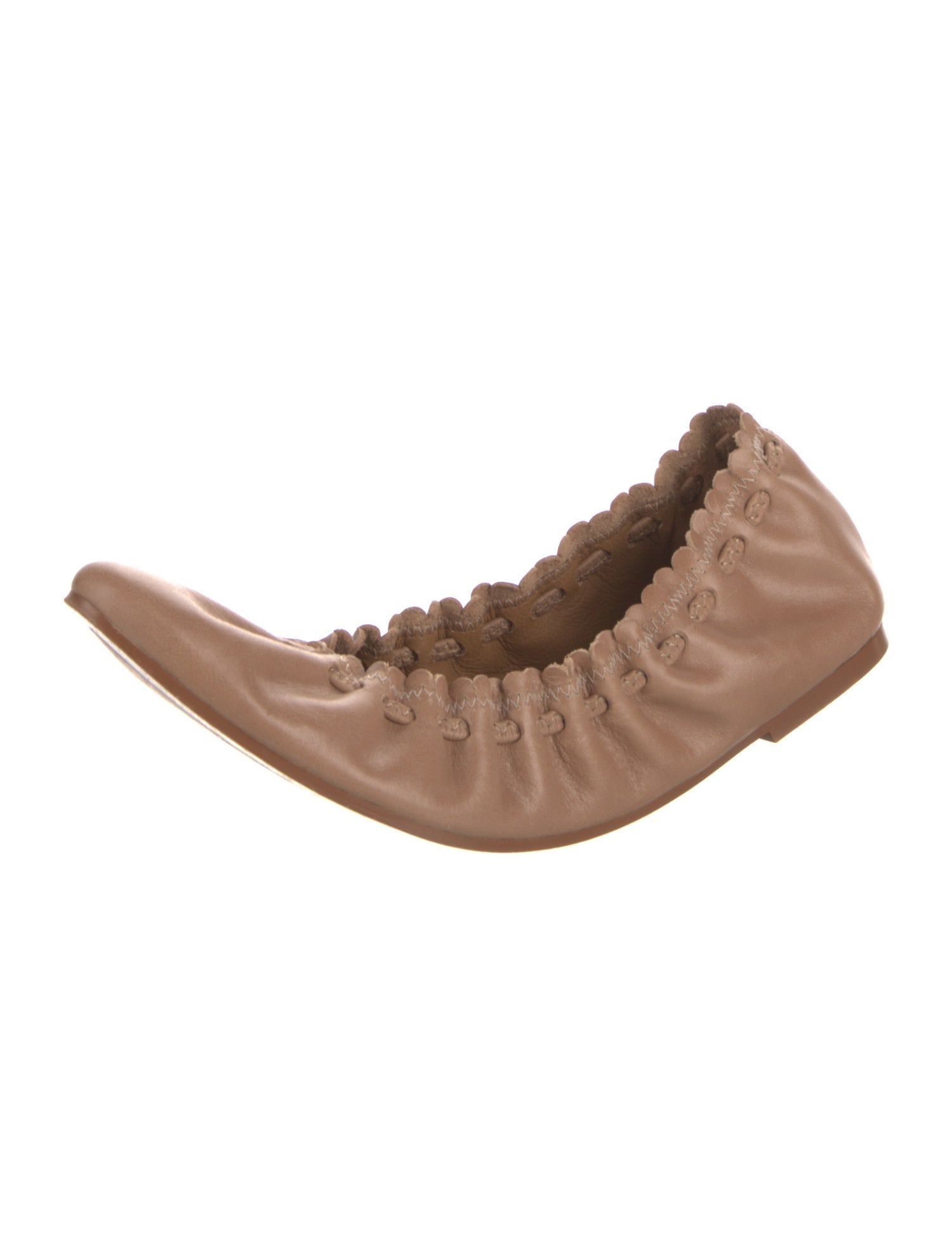 See by Chloé Leather Ballet Flats