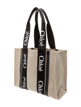 Chloé Canvas Woody Medium