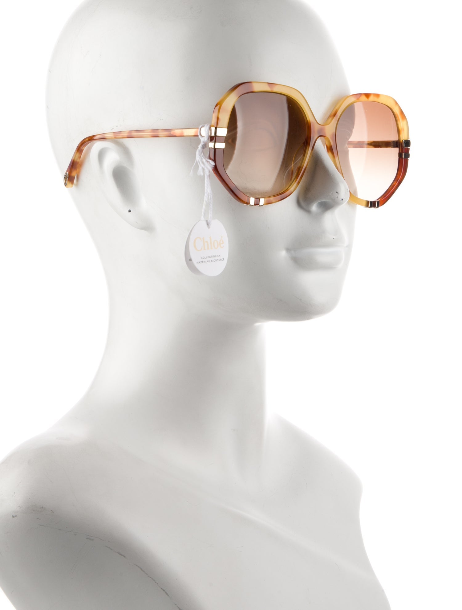 Chloé Oversize Gradient Sunglasses